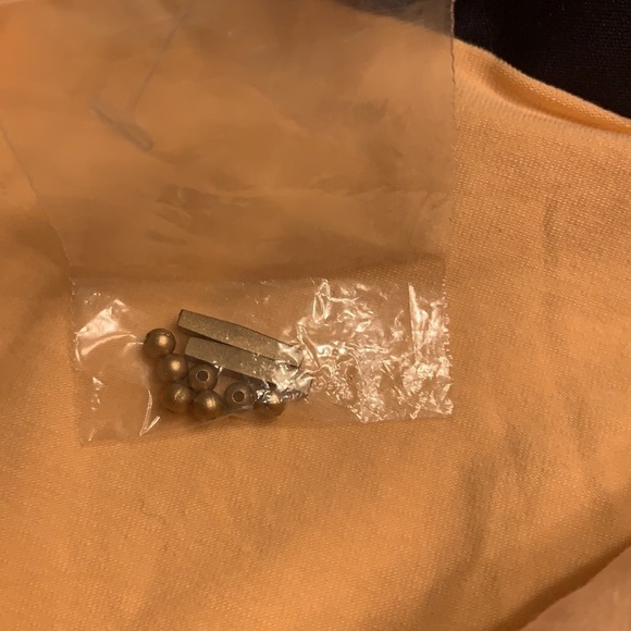 Women’s Peach Denim 24/7 Bbrand tank beaded size Large - Picture 6 of 6